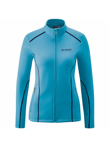 Maier Sports Stretchfleece-Jacke Juana in Hellblau