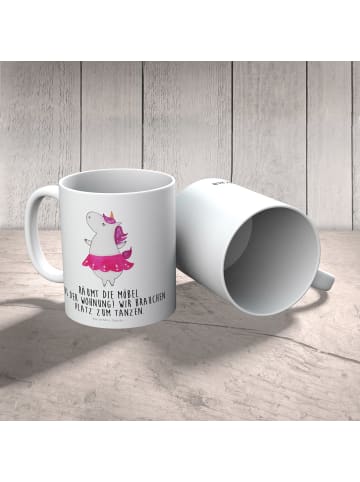 Mr. & Mrs. Panda Kinderpott Einhorn Ballerina mit Spruch in Weiß
