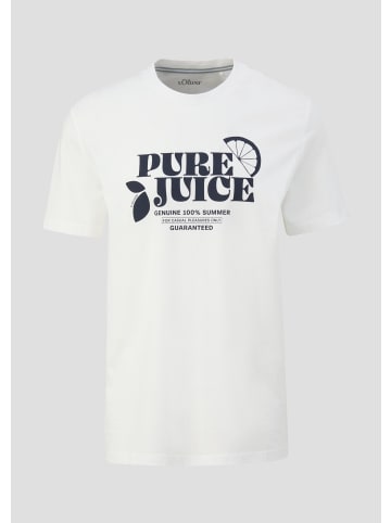 s.Oliver T-Shirt in 01D1_weiß