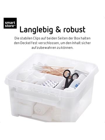 SmartStore Aufbewahrungbox EHBO Weiß 8L