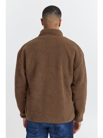 BLEND Fleecejacke Sweatshirt in light brown