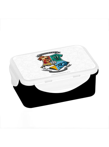 Geda Labels Brotdose Harry Potter Hogwarts in schwarz - 16x10,5x6,5cm