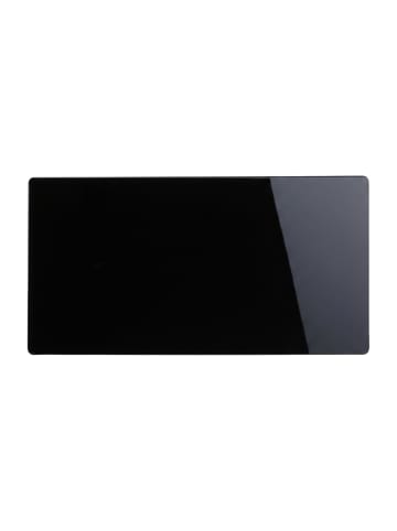 relaxdays Magnettafel in Schwarz - 20 x 40 cm