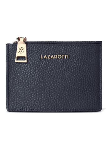 Lazarotti Bologna Leather Schlüsseletui Leder 11.5 cm in navy