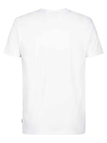 Petrol Industries Bedrucktes Jersey T-Shirt Estrella in Weiß