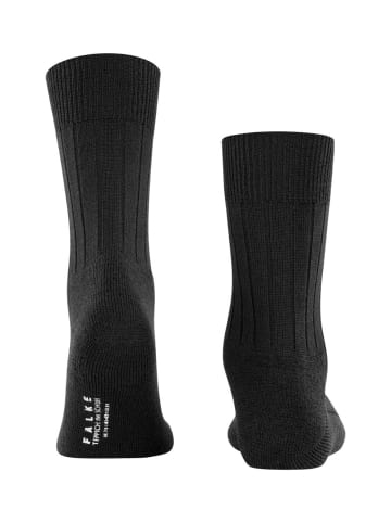 Falke Socken Teppich im Schuh in Black