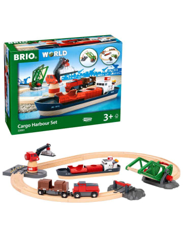 Brio Aktionsspiel BRIO Container Hafen Set Ab 3 Jahre in bunt