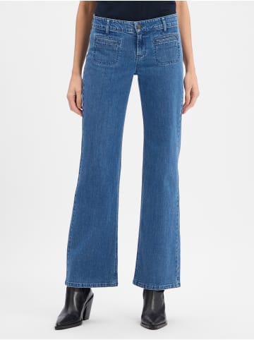 Marie Lund Bootcut Jeans in light stone
