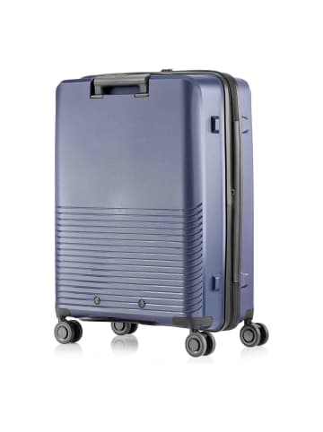 Pack Easy Jet 4 Rollen Trolley M 64 cm mit Dehnfalte in navy