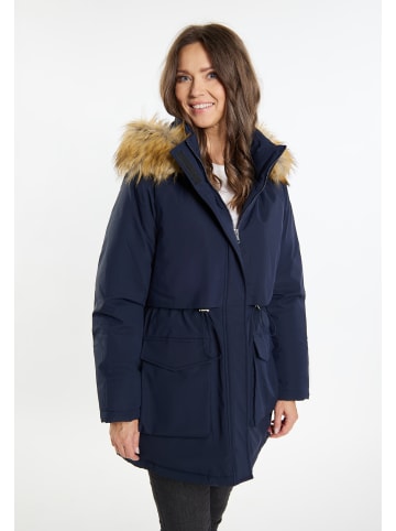 Usha Damen Wattierter Parka in Marine