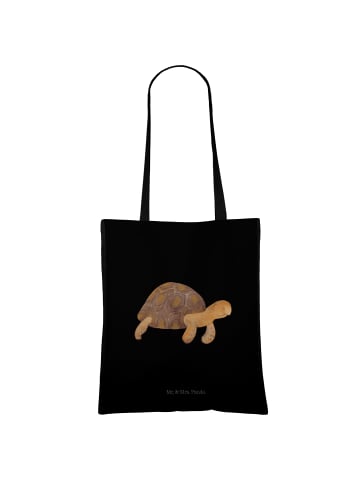 Mr. & Mrs. Panda Shopping Tasche Schildkröte MHerzieren ohne Sp... in Schwarz