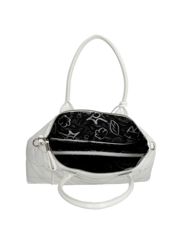 PICARD Aurelie - Shopper 37 cm Rindleder (ozean) in white lily