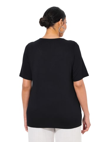 Ulla Popken Shirt in schwarz