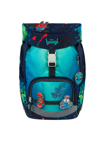 BAAGL Schulrucksack Airy in Blau Chill - 24x36x18cm