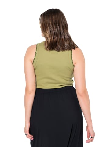 Studio Untold Strick-Top in moselgrün