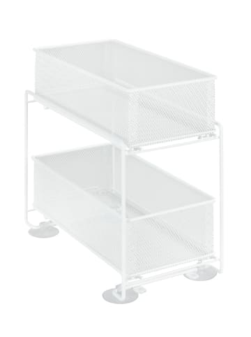 Wenko Schubladenregal Gioma Weiß, Schubladenregal Mod. Gioma Weiß, Küchenschrank Organizer Mod. Gioma, Weiß in Weiß