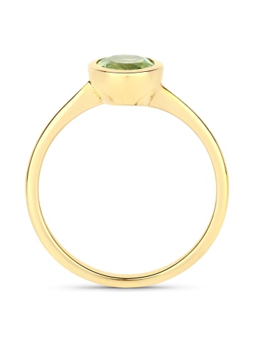 Rafaela Donata Ring Sterling Silber Peridot in gelbgold