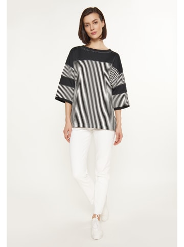 Usha Women Blouse in multicolor black