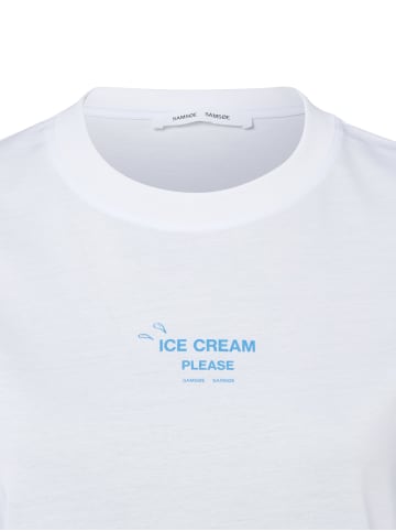 SAMSOE & SAMSOE T-Shirt Sacamino in weiß
