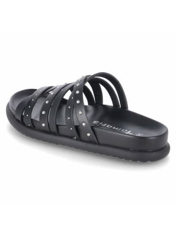 Tamaris Pantolette in schwarz