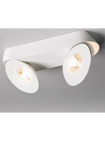 Licht-Trend Santa 2er LED Aufbauspot schwenkbar & dimmbar in Weiß
