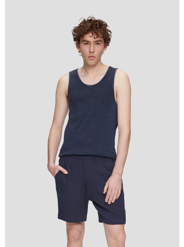 QS T-Shirt in 5884_tiefblau