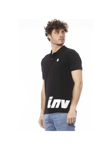 Invicta Schwarz Baumwolle Herren Polo Hemd