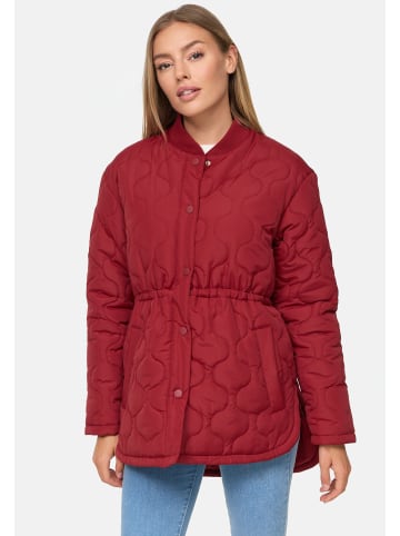 Threadbare Steppjacke THB Juliet Quilted Jacket in Dunkelrot