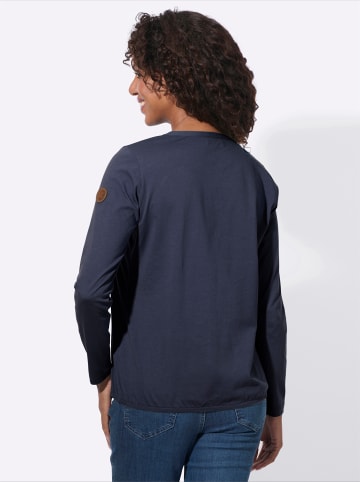 WITT WEIDEN Langarm-Shirt in marine