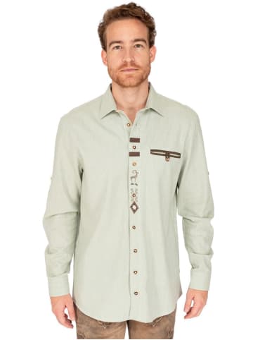 OS-Trachten Hemd 420007-2034 in hellgrün