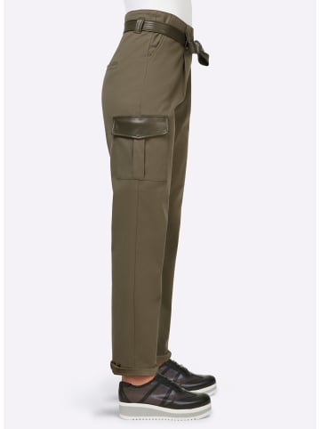 Heine Cargohose in khaki