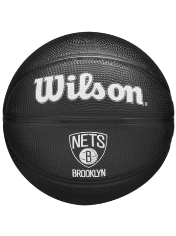 Wilson Wilson Team Tribute Brooklyn Nets Mini Ball in Schwarz