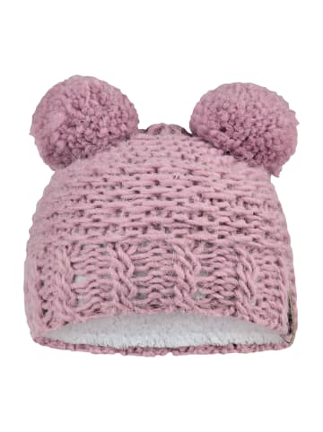 Sterntaler Bommelmütze Struktur in rosa