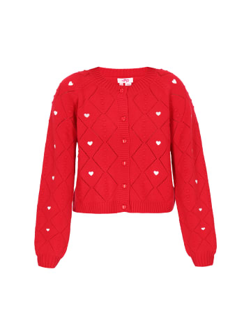 myMo Women Cardigan in red