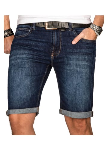 INDICODE Jeansshorts B556a in Dunkelblau