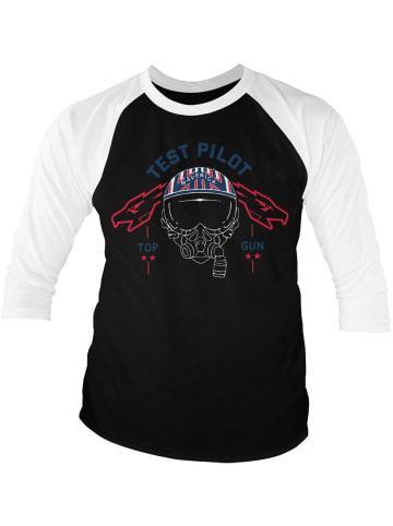 TOP GUN Longsleeve in Weiß