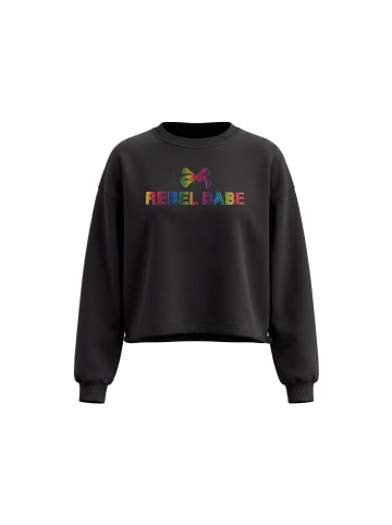 myMo Women Sweatshirt in Black