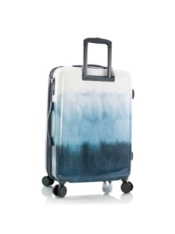 Heys Black Camo 4 Rollen Trolley M 66 cm mit Dehnfalte in blue