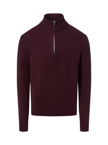 Nils Sundström Strickpullover in bordeaux - 0004