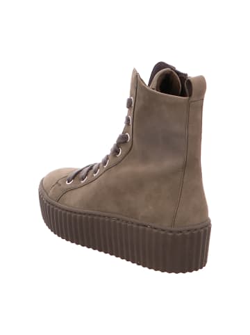 Gabor Schnürstiefeletten in Oliv