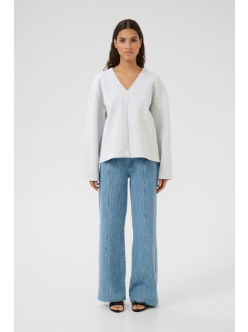 Karen By Simonsen Sweatshirt KBUrselina Oversize fit in Medium Grey Melange