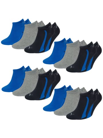 Puma Bodywear Socken 12 Paar in Navy / Grau / Blau