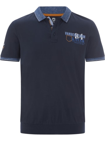 Jan Vanderstorm Poloshirt KJERT in dunkelblau