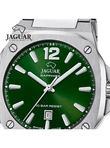 Jaguar Analog-Armbanduhr Jaguar RC. silber groß (ca. 41mm)