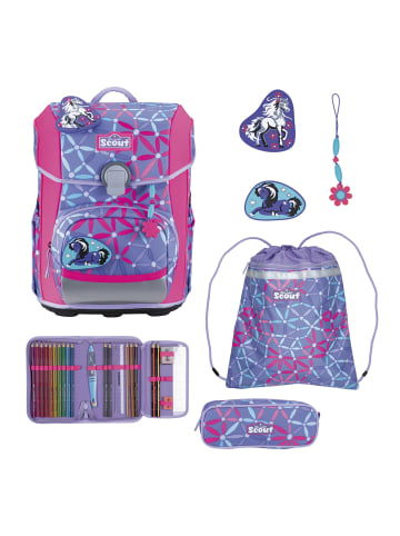 Scout Neo Schulranzen-Set 4-teilig in Pony Love