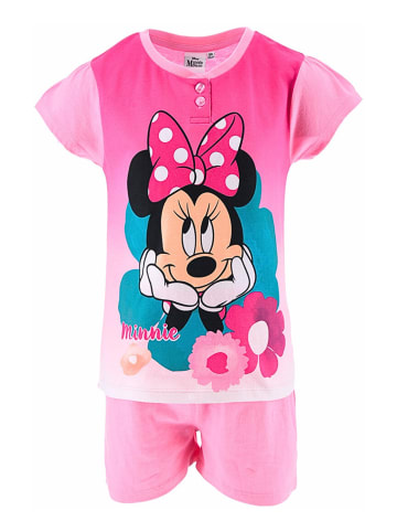 Disney Minnie Mouse Schlafanzug kurz Disney Minnie Mouse in Rosa