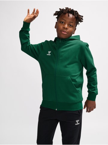 Hummel Reißverschluss Jacke Hmlgo Kinder in EVERGREEN