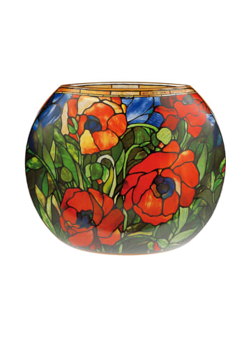 Goebel Vase " Louis Comfort Tiffany  Mohnblume " in Tiffany - Orientalische Mohnblume