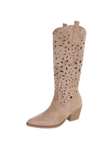 Ital-Design High Heel in Hellbraun