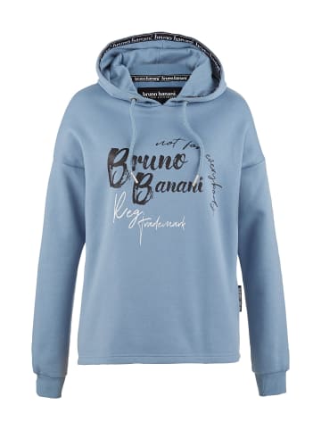 Bruno Banani Hoodie ohne Reißverschluss Cameron in Blau